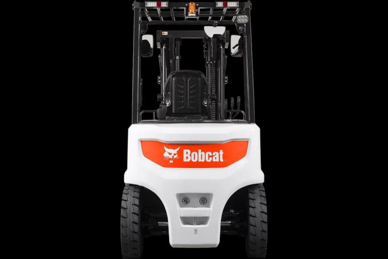 Bobcat B50X-7 PLUS motviktstruck sedd bakifrån