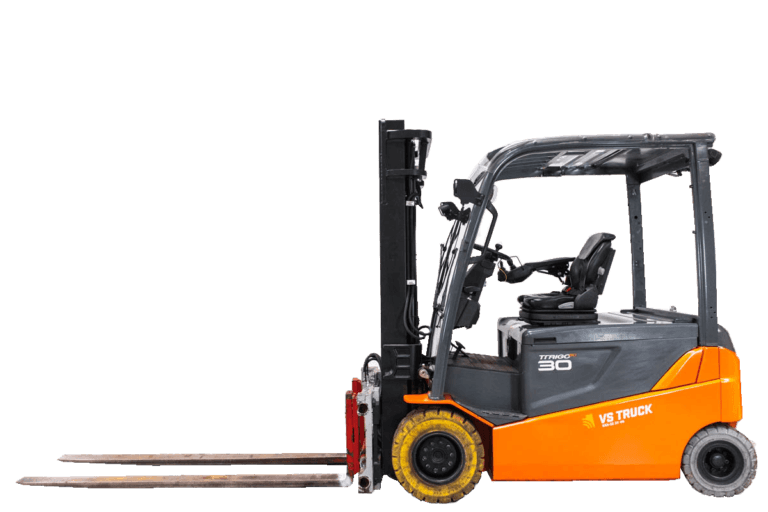 begagnad toyota el motviktstruck utan hytt