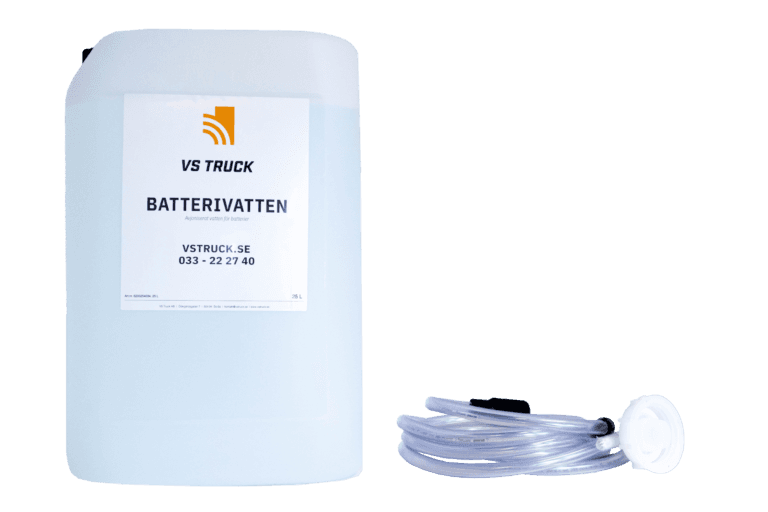 batterivatten och slangsats