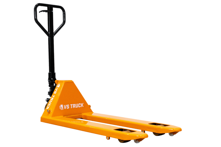 orange pallyftare singelhjul poly