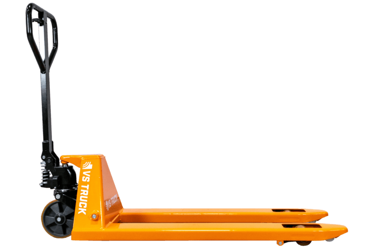 orange pallyftare singelhjul poly