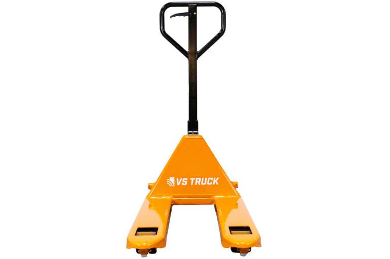 orange pallyftare singelhjul poly