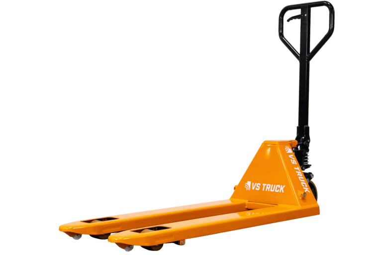 orange pallyftare singelhjul poly