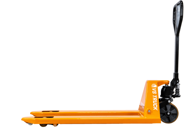 orange pallyftare singelhjul poly