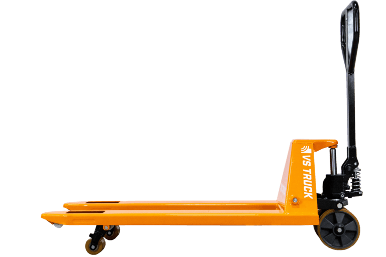 orange pallyftare singelhjul poly