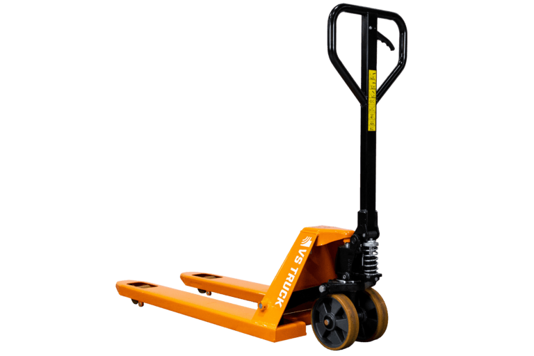 orange pallyftare singelhjul poly