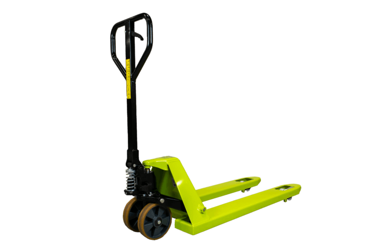 grön pramac manuell pallvagn