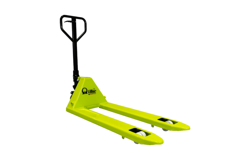 grön pramac manuell pallvagn