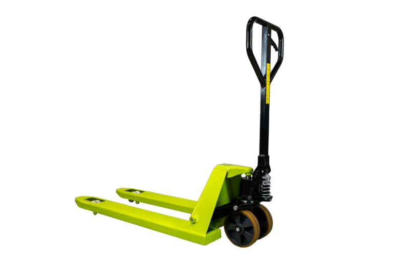 grön pramac manuell pallvagn