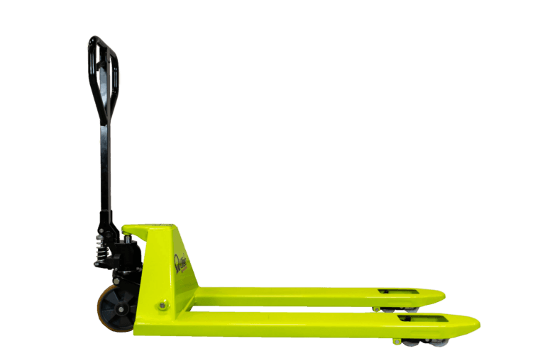 grön pramac manuell pallvagn