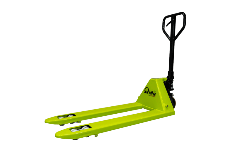 grön pramac manuell pallvagn