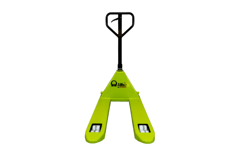 grön pramac manuell pallvagn