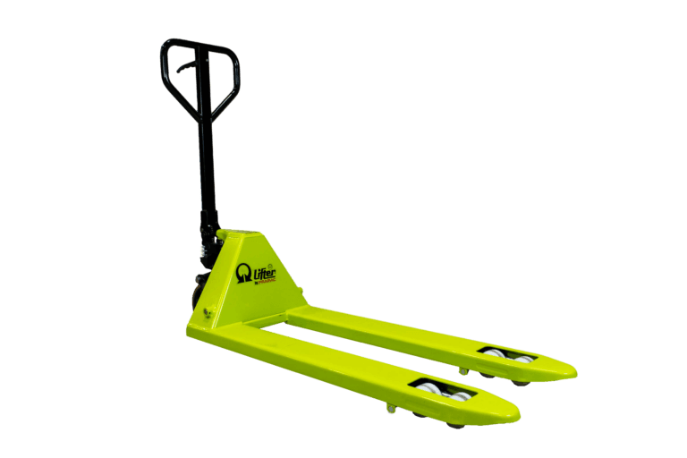 grön pramac manuell pallvagn