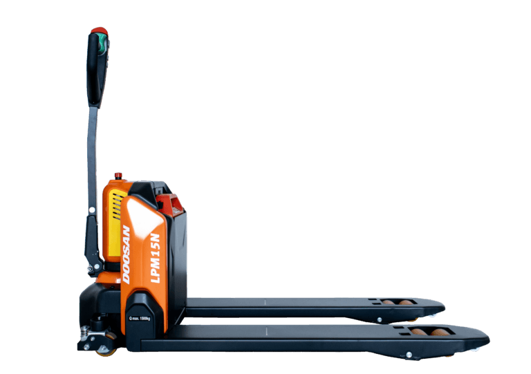 eldriven pallyftare från Crown