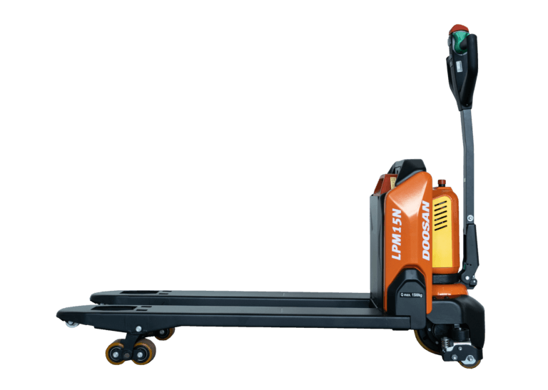 eldriven pallyftare från Crown