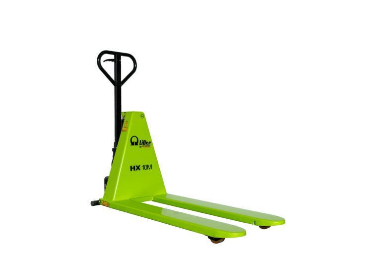 grön Pramac manuell saxlyft