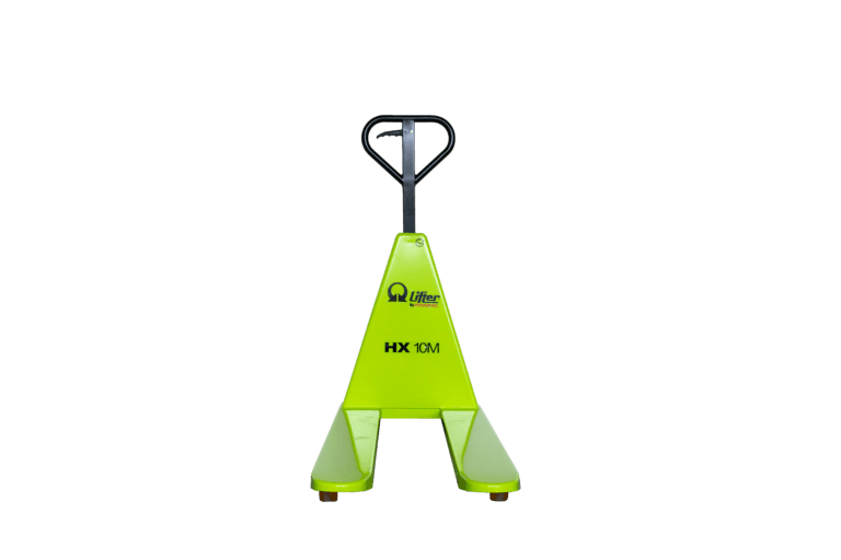 grön Pramac manuell saxlyft