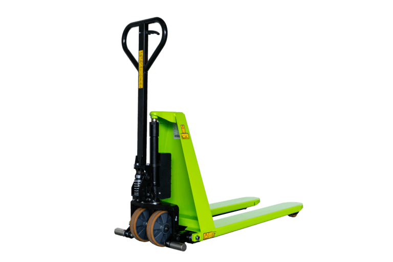 grön Pramac manuell saxlyft