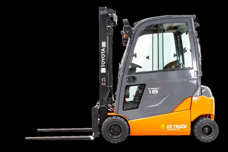 Toyota Traigo 8FBMT18 begagnad motviktstruck frilagd