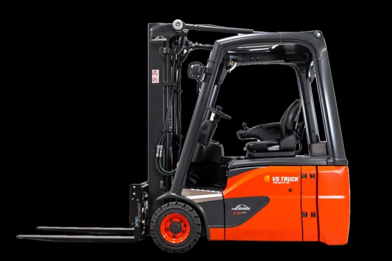 53209 Linde E16 ny motviktstruck frilagd