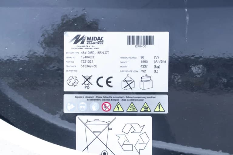 bobcat b80 8 tons motviktstruck