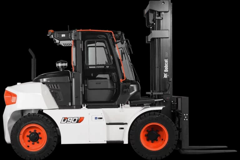 Bobcat D90S-9 Dieselmotviktstruck sedd från sidan