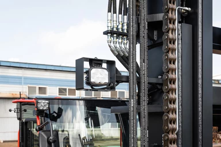 Mastlampa på en Bobcat D160S-9