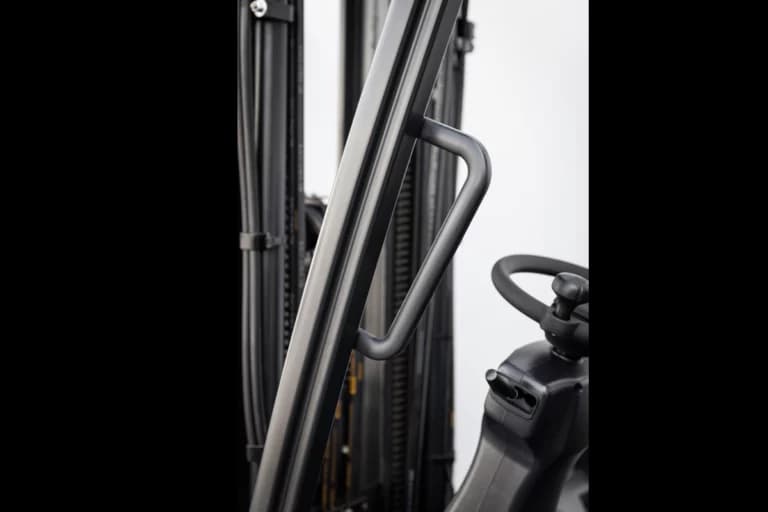 Sidebar på en motviktstruck från Bobcat