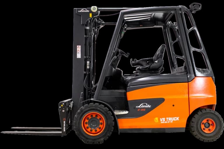 Linde e35 begagnad motviktstruck