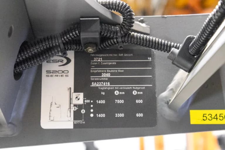 crown esr skjutstativtruck