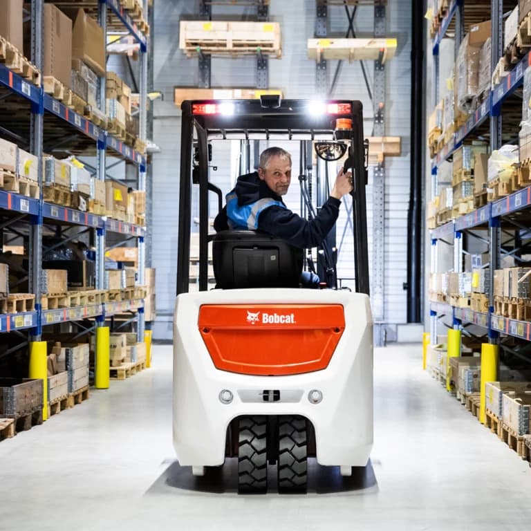 Bobcat B18NT motviktstruck med Li-Ion